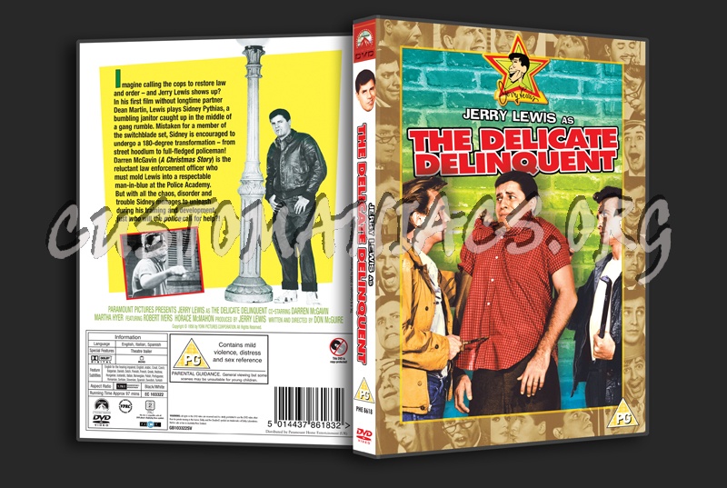 The Delicate Delinquent dvd cover
