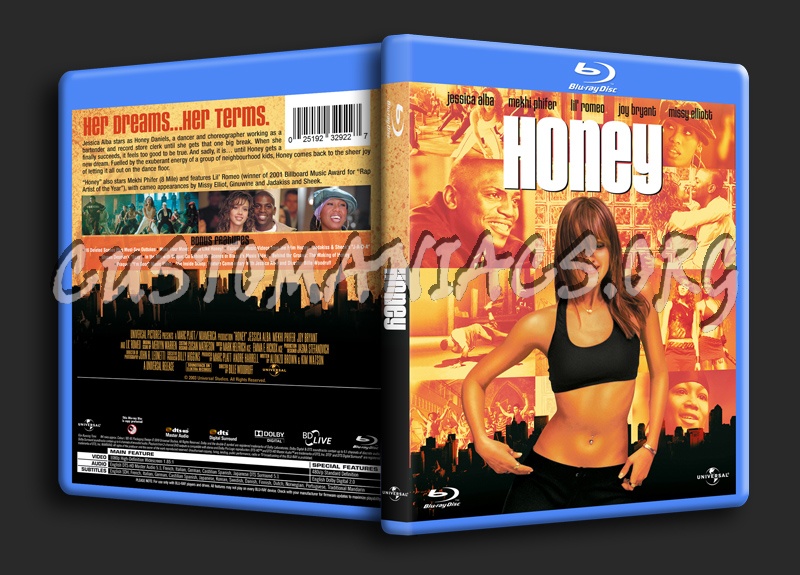 Honey blu-ray cover