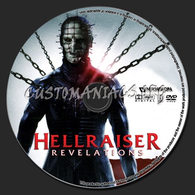 Hellraiser Revelations dvd label