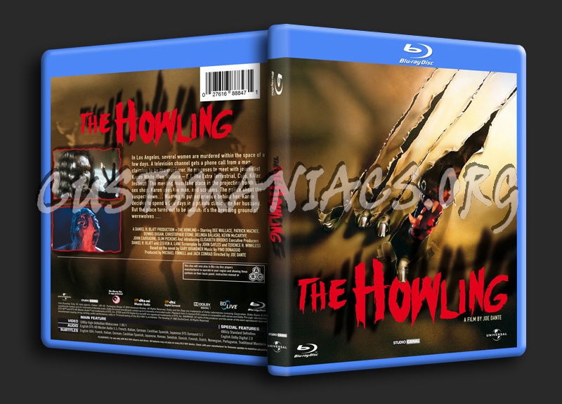 The Howling blu-ray cover