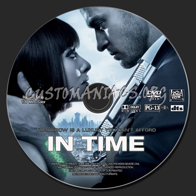 In Time dvd label