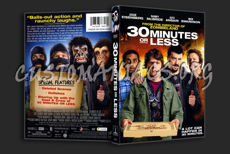 30 Minutes Or Less dvd cover