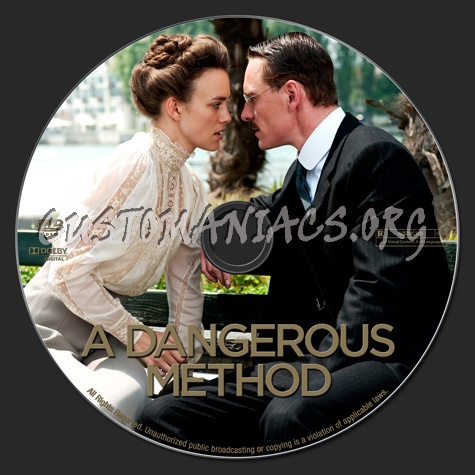 A Dangerous Method dvd label