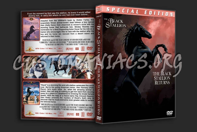 The Black Stallion Double Feature dvd cover