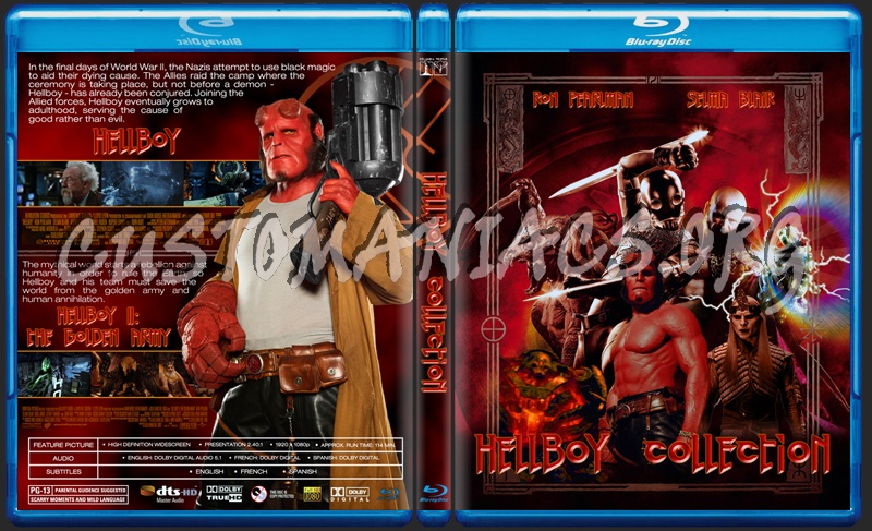 Hellboy Collection blu-ray cover