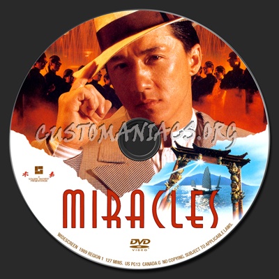 Miracles dvd label