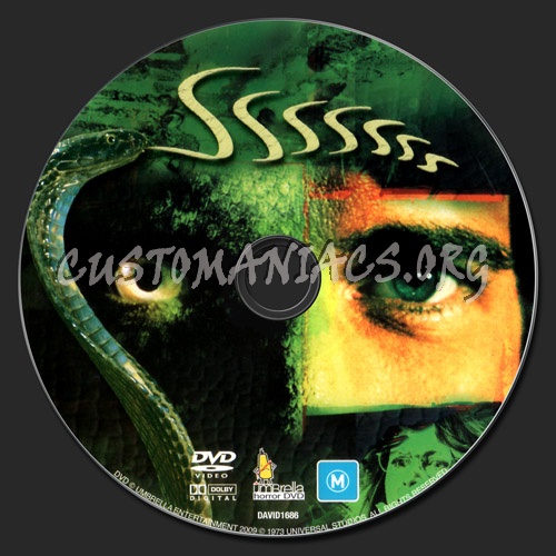 Sssssss (Ssssnake) dvd label
