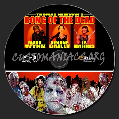 Bong of the Dead blu-ray label