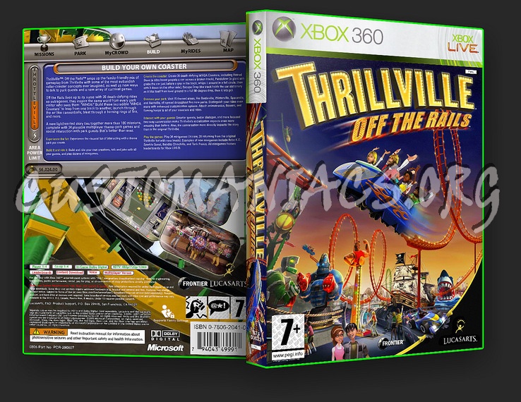 Thrillville Off The Rails dvd cover