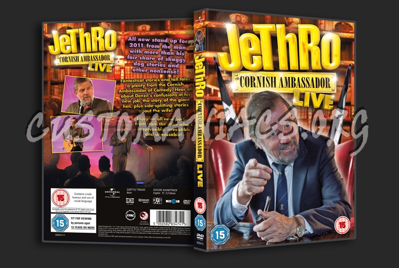 Jethro The Cornish Ambassador live dvd cover