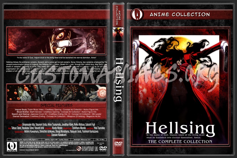 Anime Collection Hellsing dvd cover
