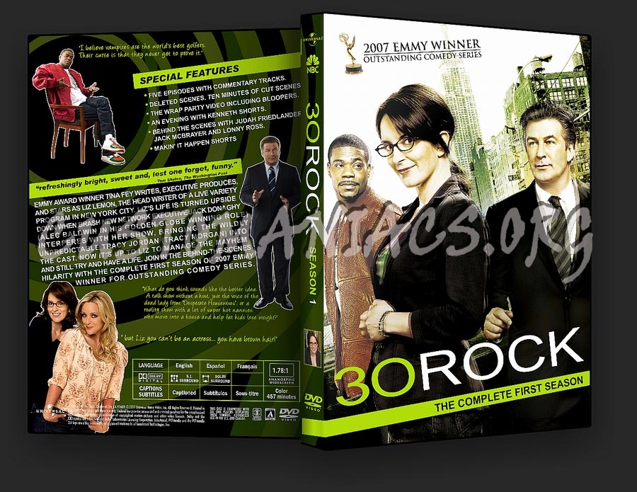 30 Rock - S1 dvd cover