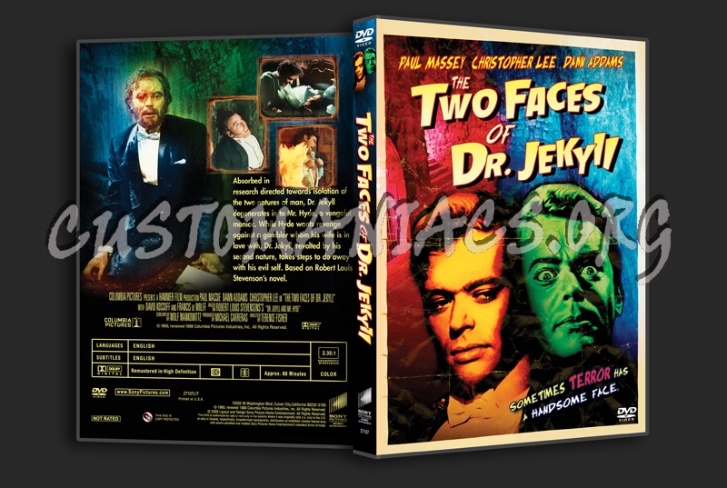 The Two Faces Of Doctor Jekyll dvd cover