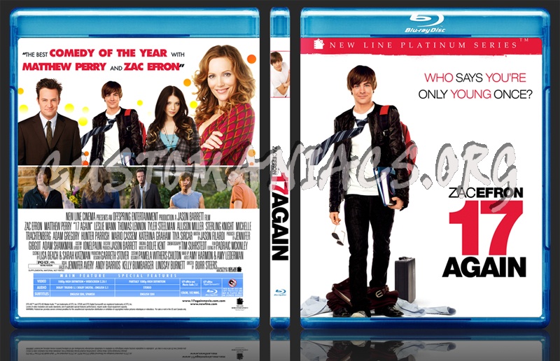 17 again blu-ray cover