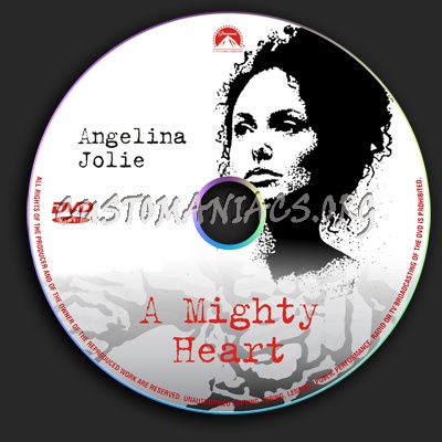 A Mighty Heart dvd label
