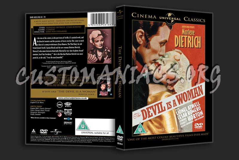 The Devil is a Woman dvd cover