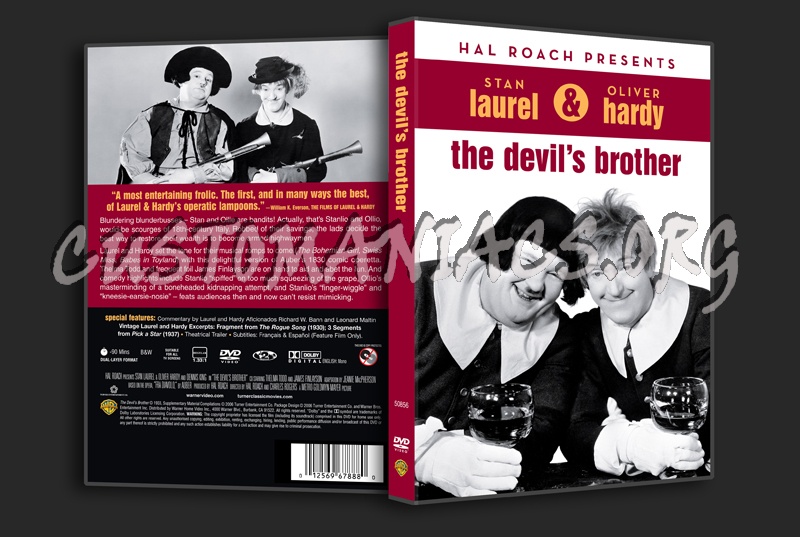 The Devil's Brother dvd cover