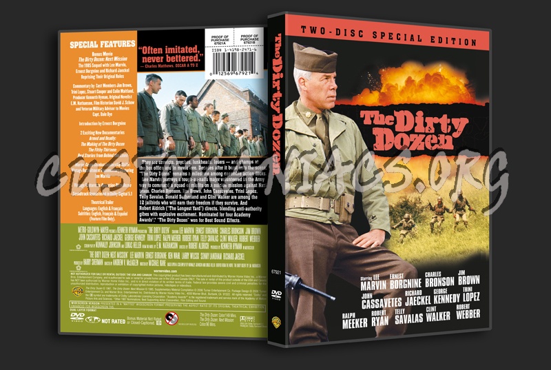 The Dirty Dozen dvd cover