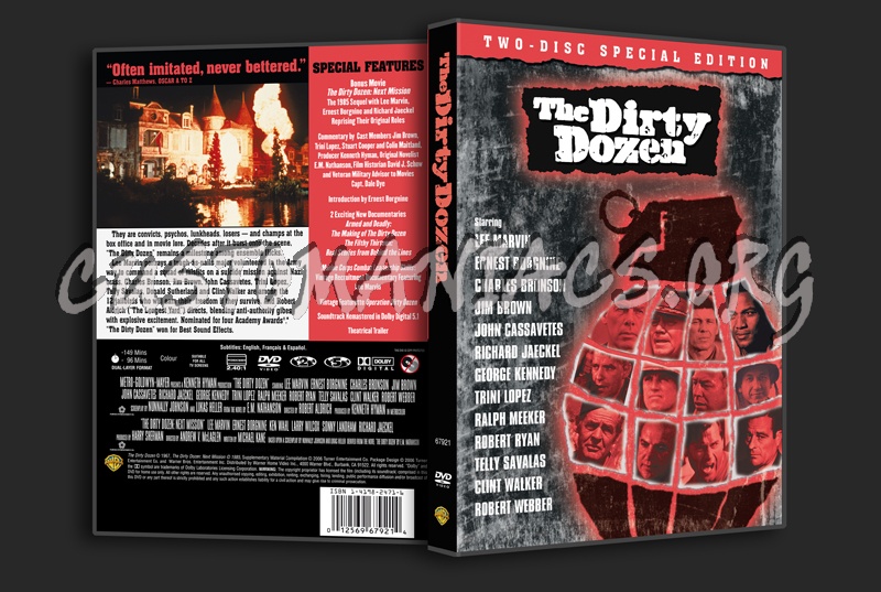 The Dirty Dozen dvd cover