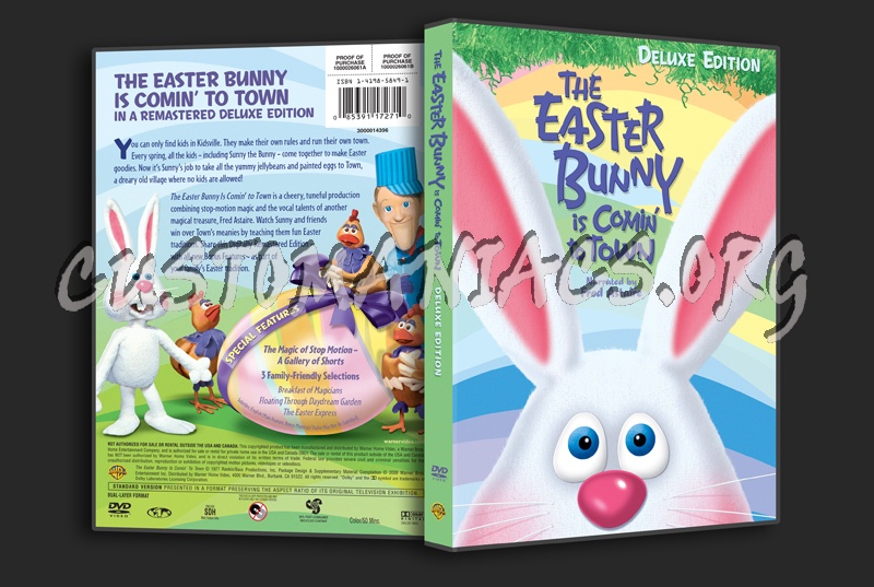 The Easter Bunny is Comin' to Town dvd cover