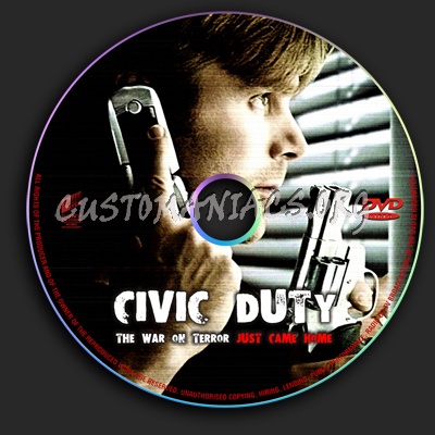 Civic Duty dvd label