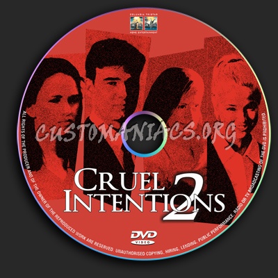 Cruel Intentions 2 dvd label