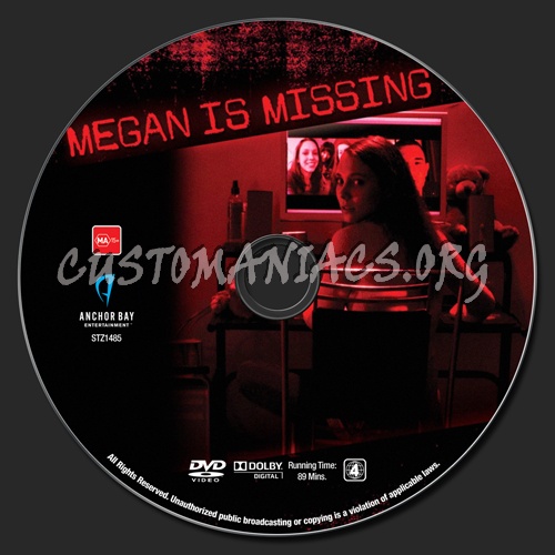 Megan Is Missing dvd label