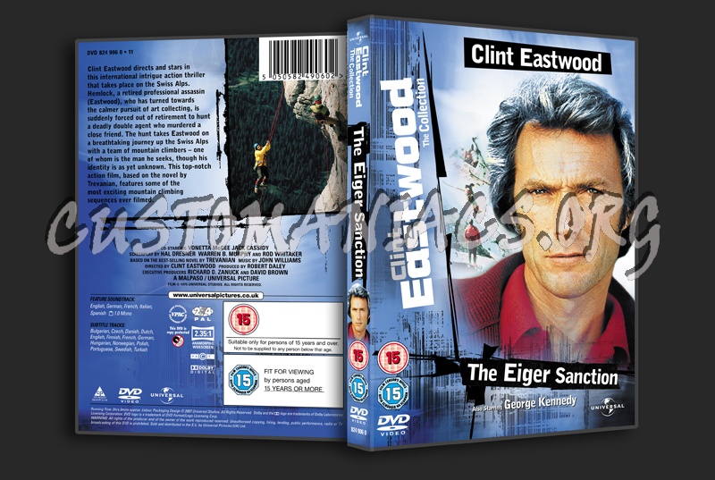 The Eiger Sanction dvd cover