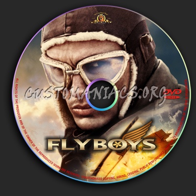 Flyboys dvd label