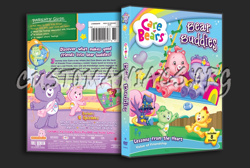 Care Bears Bear Buddies dvd cover