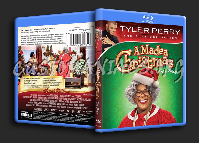 Tyler Perry A Madea Christmas blu-ray cover