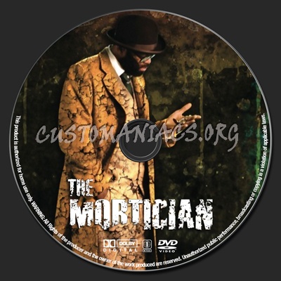 The Mortician dvd label