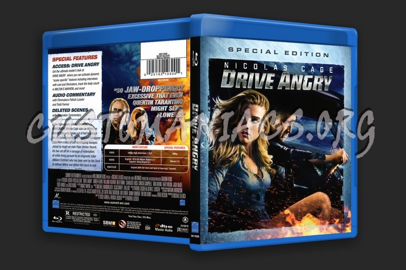 Drive Angry blu-ray cover