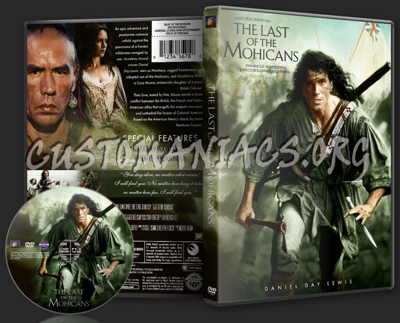 The Last of the Mohicans : Directors Expanded dvd cover