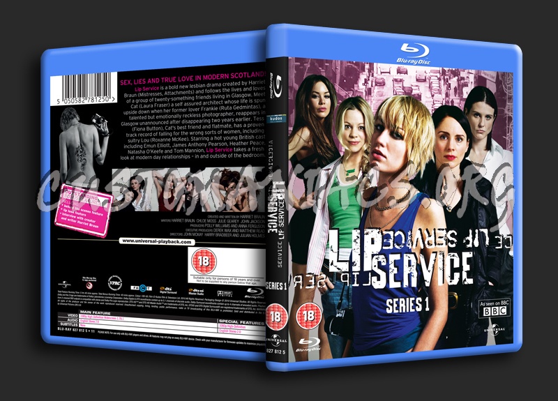 Lip Service Series 1 blu-ray cover