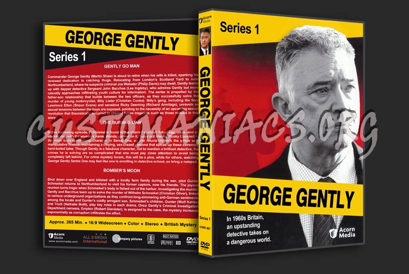 George Gently: Series 1-3 dvd cover