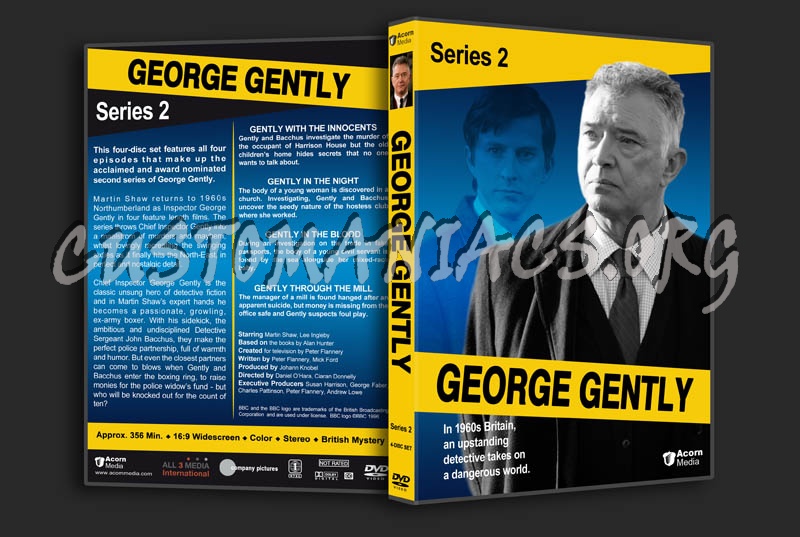 George Gently: Series 1-3 dvd cover