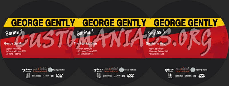 George Gently: Series 1 dvd label