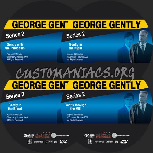 George Gently: Series 2 dvd label