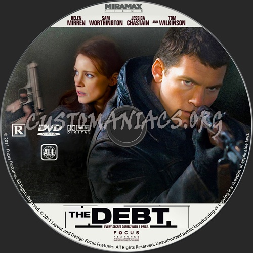 The Debt dvd label