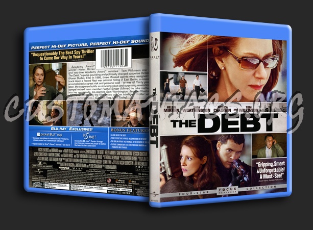 The Debt blu-ray cover