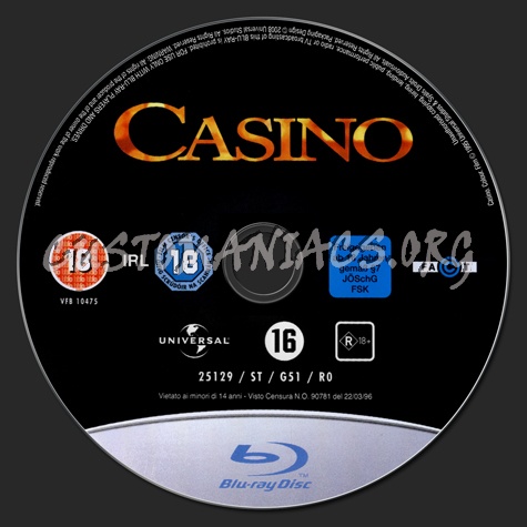 Casino blu-ray label