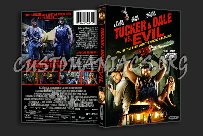 Tucker & Dale Vs. Evil dvd cover