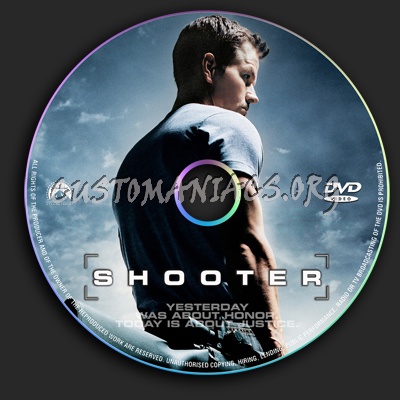 Shooter dvd label