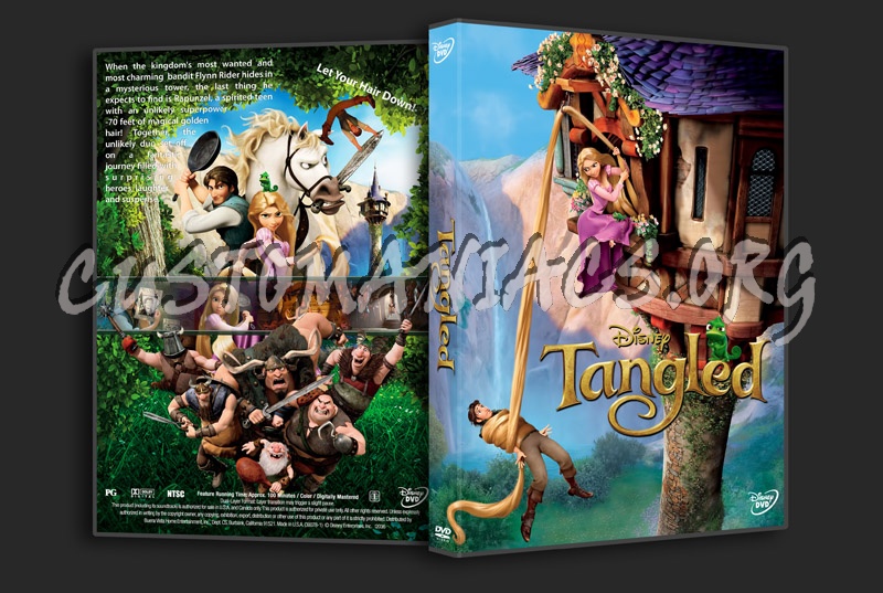 Tangled dvd cover