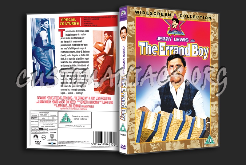 The Errand Boy dvd cover