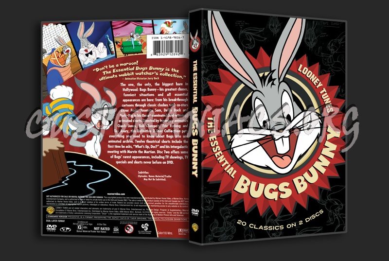 The Essential Bugs Bunny dvd cover