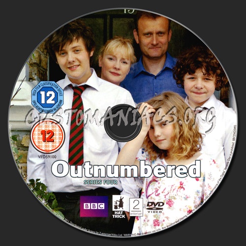 Outnumbered Series 4 dvd label