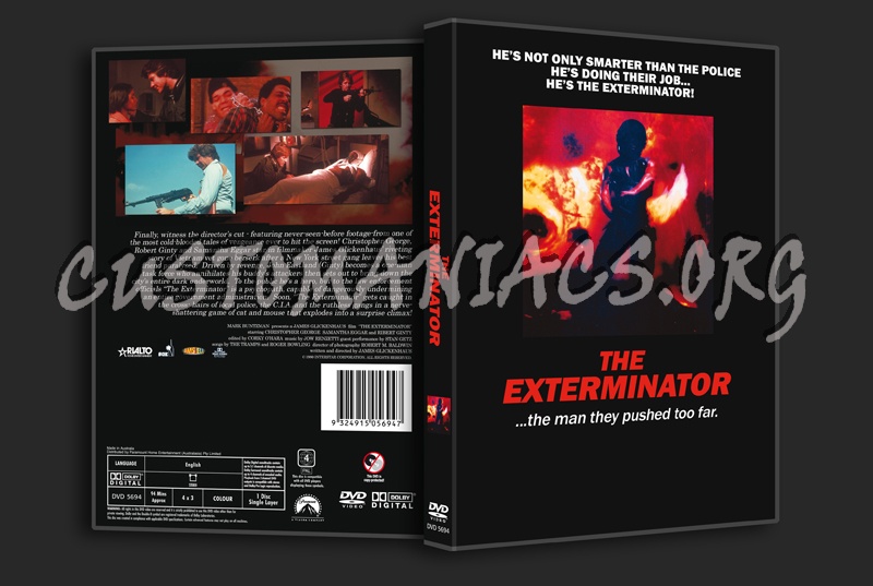 The Exterminator dvd cover