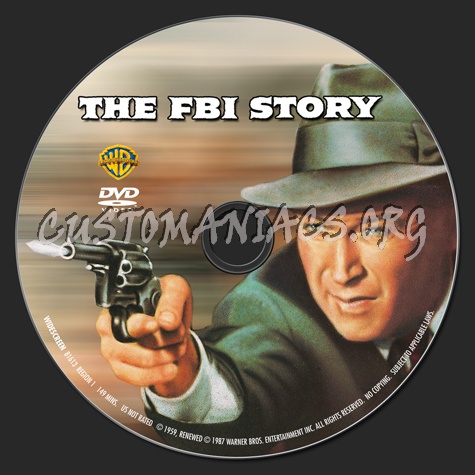 The FBI Story dvd label